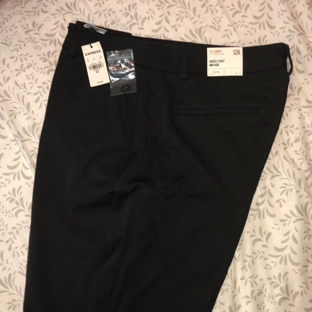 Express Columnist Pant- NWT, Sz 12R, Black